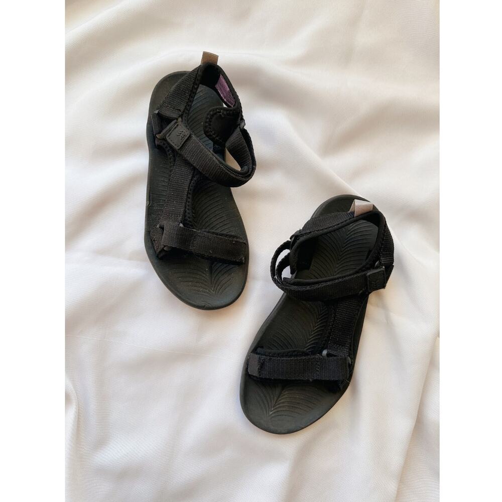 TARGET black velcro sandals